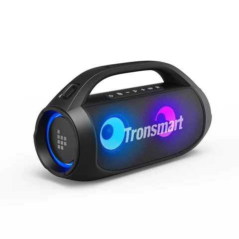 Мощная Портативная колонка Tronsmart Bang SE с Bluetooth 5,3, портативная ручка, 24 часа воспроизведения, для фотографий, для кемпинга