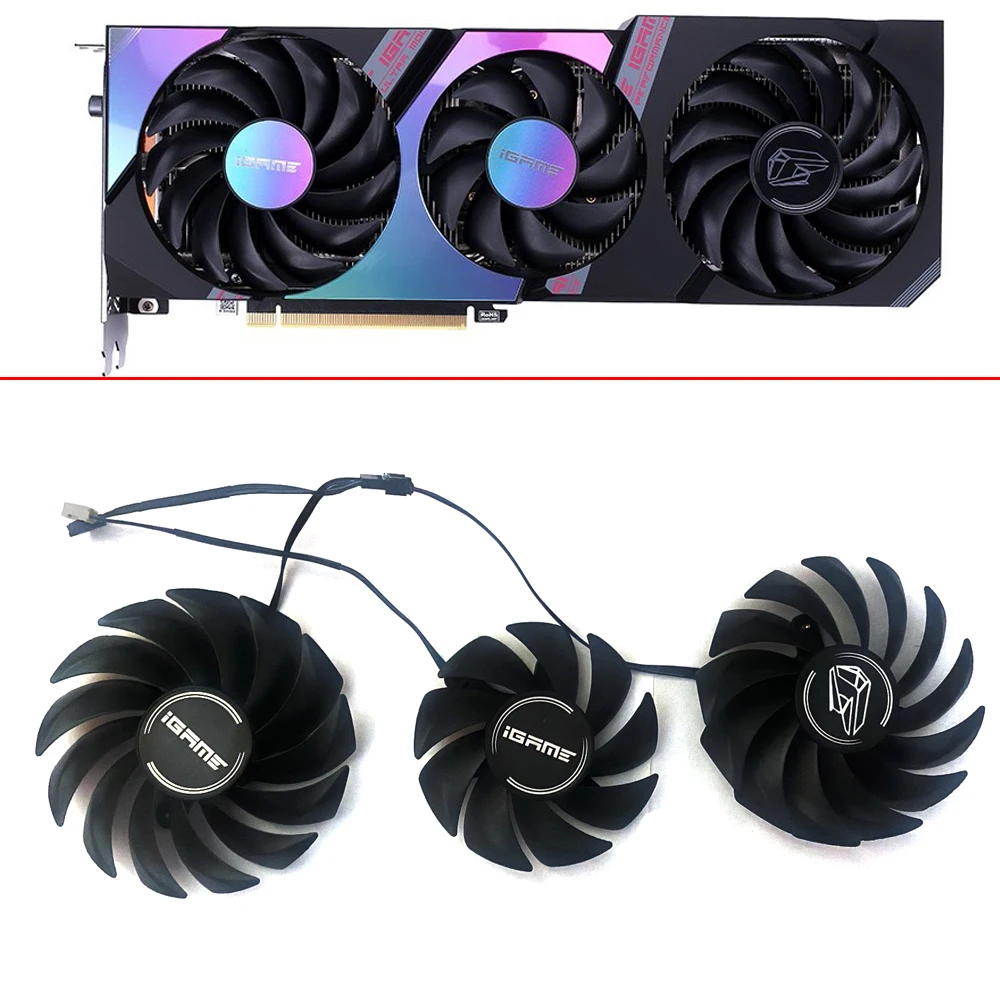 NEW 3pcs 85mm 75mm 4pin iGame RTX3070 RTX3060 Ultra GPU FAN For COLORFUL GeForce RTX 3070 3080 3060Ti iGame Ultra Cooling Fans
NEW 3pcs 85mm 75mm 4pin iGame RTX3070 RTX3060 Ultra GPU FAN For COLORFUL GeForce RTX 3070 3080 3060Ti iGame Ultra Cooling Fans