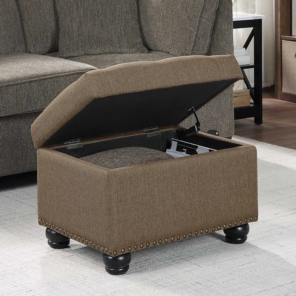 Convenience Concepts Designs4Comfort 5th Avenue Storage Ottoman, Sandstone Fabric
Convenience Concepts Designs4Comfort 5th Avenue Storage Ottoman, Sandstone Fabric