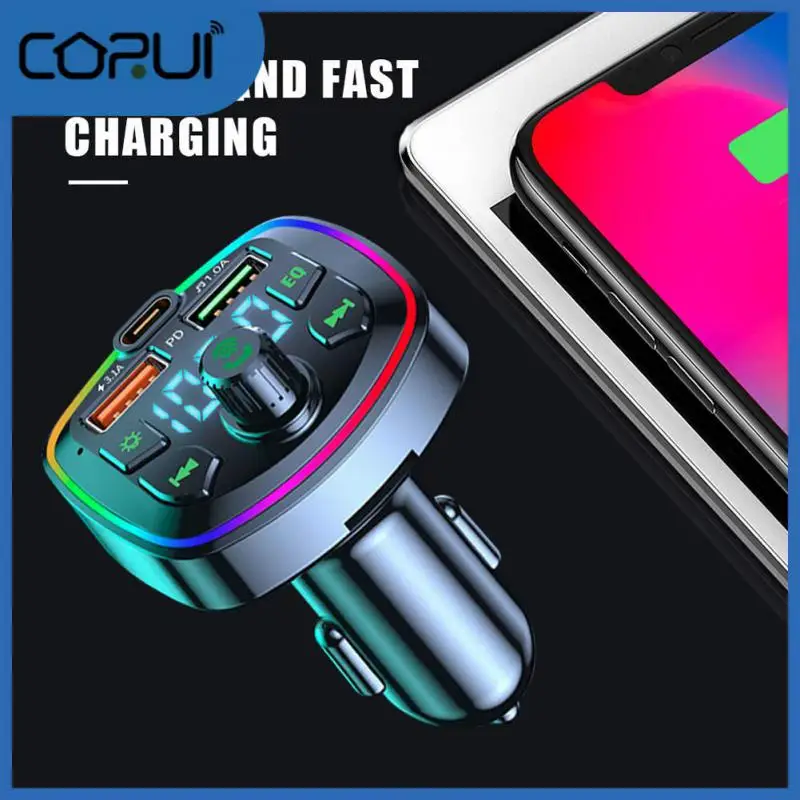 Car 5.0 Charger Hands-free Pd 18w Type-c Mp3 Music Player Dual Usb Fast Charging Fm Transmitter Car Accessories
Car 5.0 Charger Hands-free Pd 18w Type-c Mp3 Music Player Dual Usb Fast Charging Fm Transmitter Car Accessories
