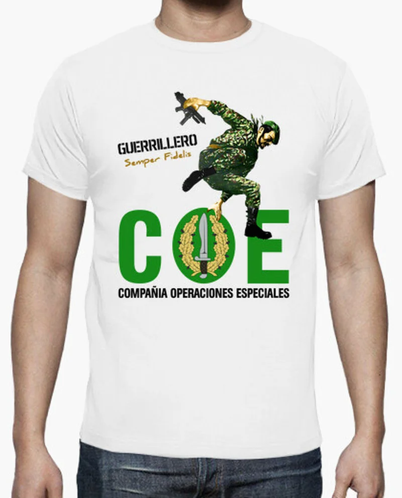 Guerrillero COE Operaciones Especiales Españolas Men T-Shirt Short Sleeve Casual Cotton O-Neck Summer Tees
Guerrillero COE Operaciones Especiales Españolas Men T-Shirt Short Sleeve Casual Cotton O-Neck Summer Tees