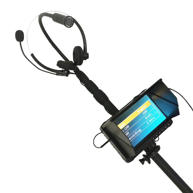 Portable 5 meters Telescopic Pole Two-way Intercom Police Security 5MP HD Visual Audio Video Life Detector
Portable 5 meters Telescopic Pole Two-way Intercom Police Security 5MP HD Visual Audio Video Life Detector