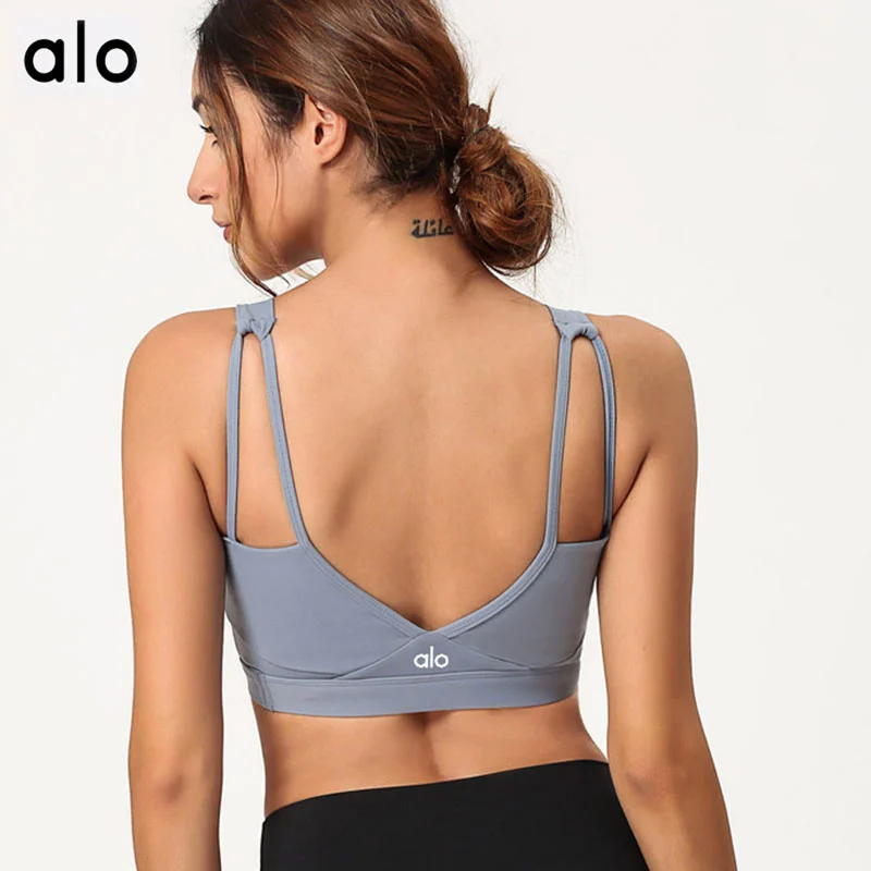 Alo Yoga Gym Blue Women Straps Sports Bra Crop Top With Removable Pads Fitness Summer High Support Push Up Underwear Bralette
Alo Yoga Gym Blue Women Straps Sports Bra Crop Top With Removable Pads Fitness Summer High Support Push Up Underwear Bralette