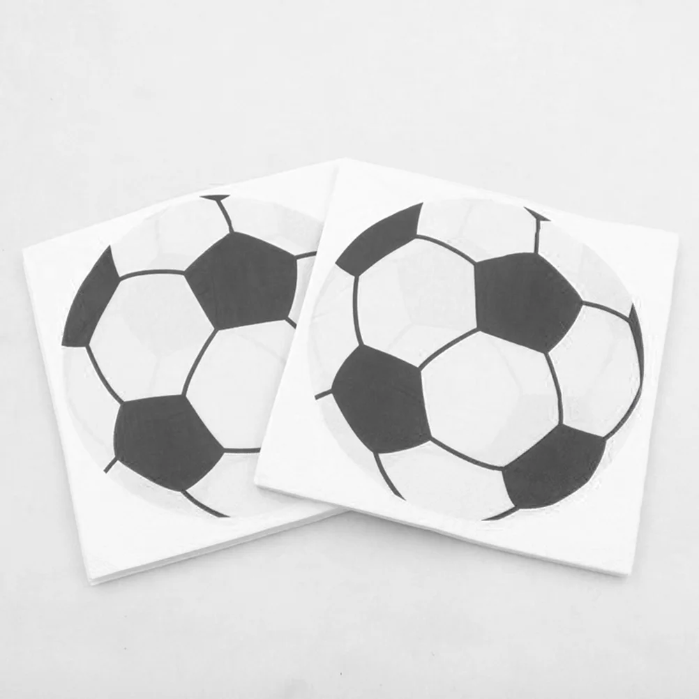 80pcs Black and White Printed Football Paper Napkin for Party Tissue Dinner Napkins Supply Party Decoration
80pcs Black and White Printed Football Paper Napkin for Party Tissue Dinner Napkins Supply Party Decoration