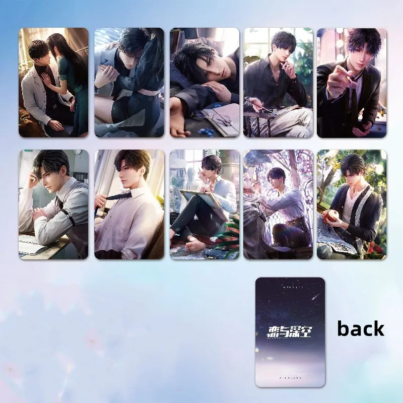 Love and Deepspace Anime Cards Cartoon Card Made Paper Exquisite Souvenir Card Square Photocard Fans Collection Postcard Gift
Love and Deepspace Anime Cards Cartoon Card Made Paper Exquisite Souvenir Card Square Photocard Fans Collection Postcard Gift