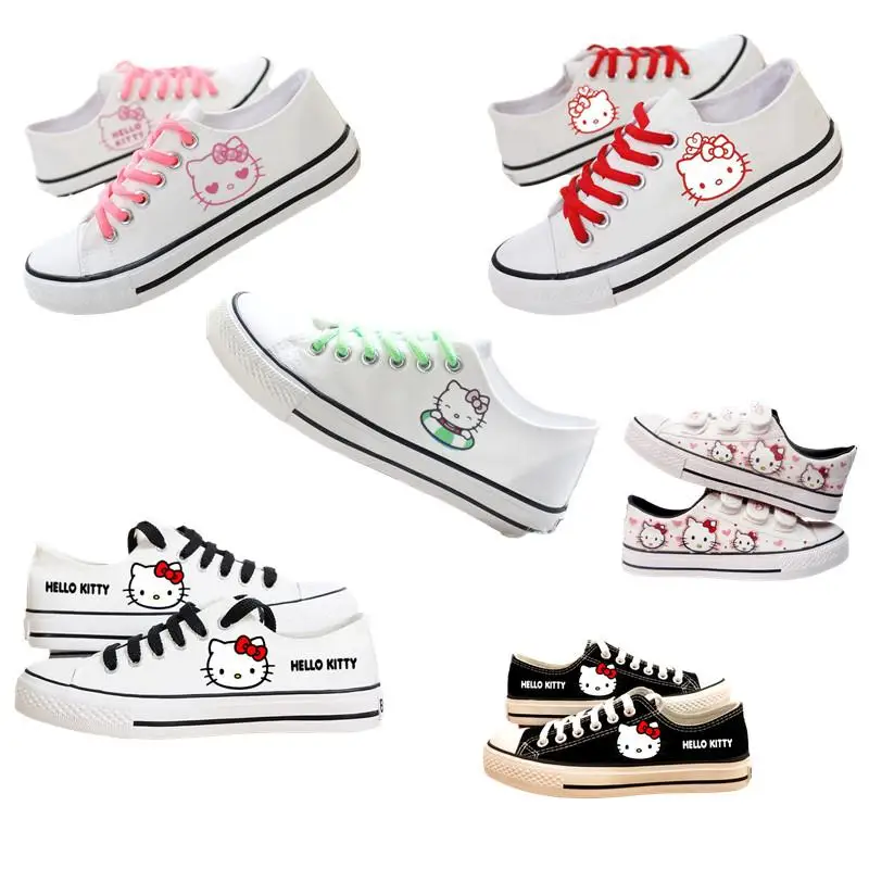 Kawaii Sanriod Anime Series Hello Kittyd Cute Comfortable Velcro Canvas Shoes Fashion Popularity Wild Baby Girl Festival Gift
Kawaii Sanriod Anime Series Hello Kittyd Cute Comfortable Velcro Canvas Shoes Fashion Popularity Wild Baby Girl Festival Gift