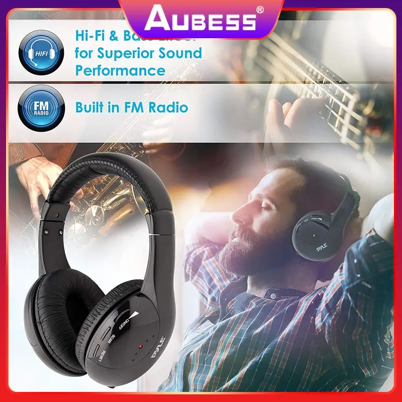 New Denoise Headphone 5 In 1 Wireless Headset Pc Fm Radio Stereo Headphone 5 In 1 Computer Game Rf Wireless Headset Universal
New Denoise Headphone 5 In 1 Wireless Headset Pc Fm Radio Stereo Headphone 5 In 1 Computer Game Rf Wireless Headset Universal
