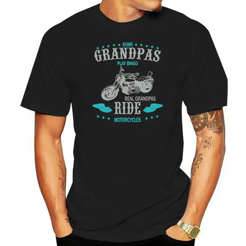 Tops Tees Printed Men T Shirt Biker Granpas T Shirt - Real Grandpas Ride Motorcycles
Tops Tees Printed Men T Shirt Biker Granpas T Shirt - Real Grandpas Ride Motorcycles