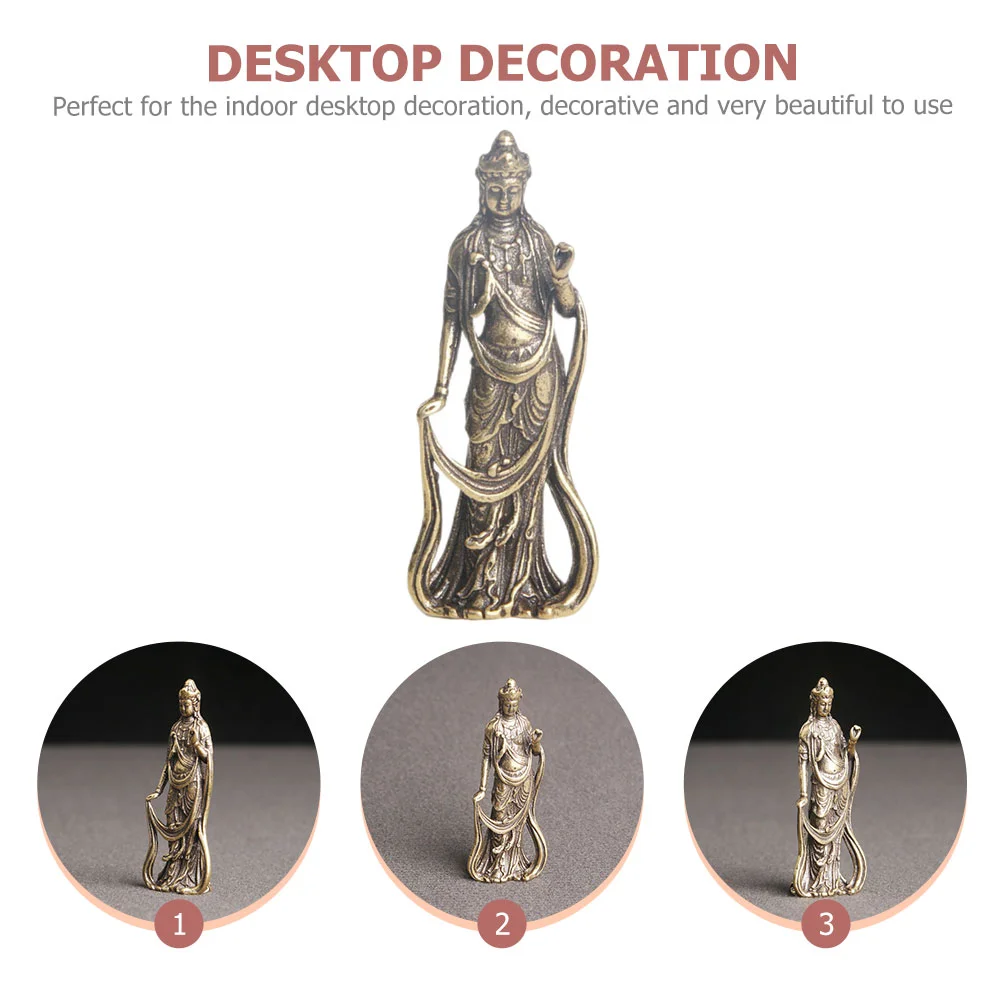 Decorations Home Lotus Exquisite Bodhisattva Figurine Fengshui Ornaments Statue Plain Brass Crafts
Decorations Home Lotus Exquisite Bodhisattva Figurine Fengshui Ornaments Statue Plain Brass Crafts