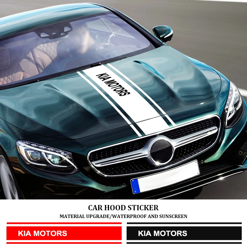 Car Hood Cover Stickers PVC Engine Bonnet Decals Auto Decoration Accessories For KIA RIO 3 4 Ceed Cerato Sportage K2 K3 K5
Car Hood Cover Stickers PVC Engine Bonnet Decals Auto Decoration Accessories For KIA RIO 3 4 Ceed Cerato Sportage K2 K3 K5