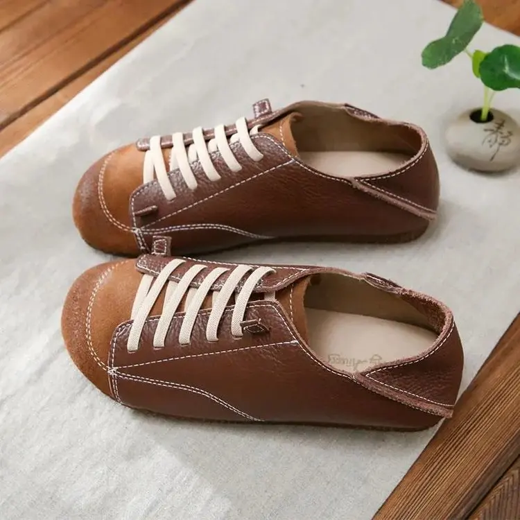 2022 Harajuku Flats Women's Designer Sneakers Lace-Up Loafers Flat Mules Women's Ladies Wide Toe Slip on Flats 35-40
2022 Harajuku Flats Women's Designer Sneakers Lace-Up Loafers Flat Mules Women's Ladies Wide Toe Slip on Flats 35-40