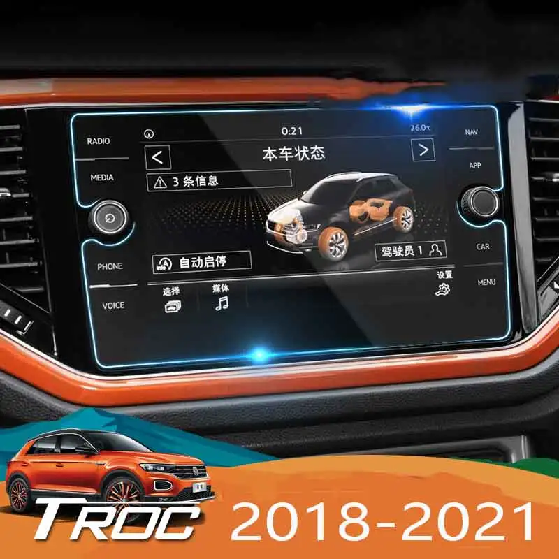 For Volkswagen T-ROC T ROC 2018-2021 Car GPS Navigation Tempered Glass Screen Portective Film Auto Interior Sticker Accessories
For Volkswagen T-ROC T ROC 2018-2021 Car GPS Navigation Tempered Glass Screen Portective Film Auto Interior Sticker Accessories