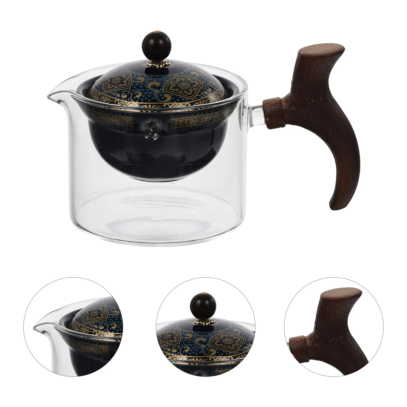 Ceramic Teapot Vintage Teapot Glass Kettle Pot Cup Chinese Kung Fu Tea Set Wood Glass Water Pitchers Tea Tray Accessories Travel
Ceramic Teapot Vintage Teapot Glass Kettle Pot Cup Chinese Kung Fu Tea Set Wood Glass Water Pitchers Tea Tray Accessories Travel