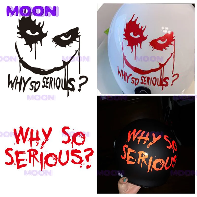 Why Is It So Serious Car Windows, Motorcycle Helmets, Creative Stickers, Reflective Decorative Stickers
Why Is It So Serious Car Windows, Motorcycle Helmets, Creative Stickers, Reflective Decorative Stickers