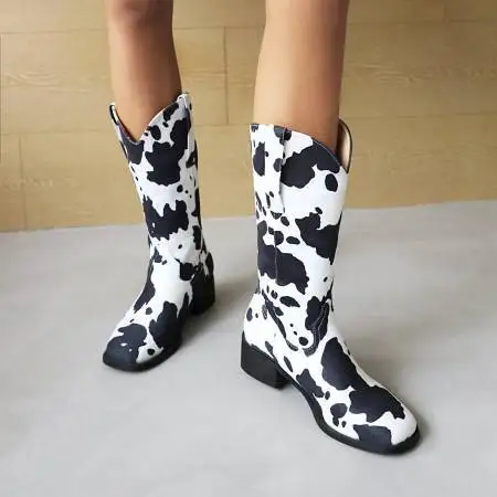New Fashion Vintage Cow Western Boots 2023 Chunky Heels Slip On Cowboy Mid Calf Boots Casual Lady Shoes
New Fashion Vintage Cow Western Boots 2023 Chunky Heels Slip On Cowboy Mid Calf Boots Casual Lady Shoes