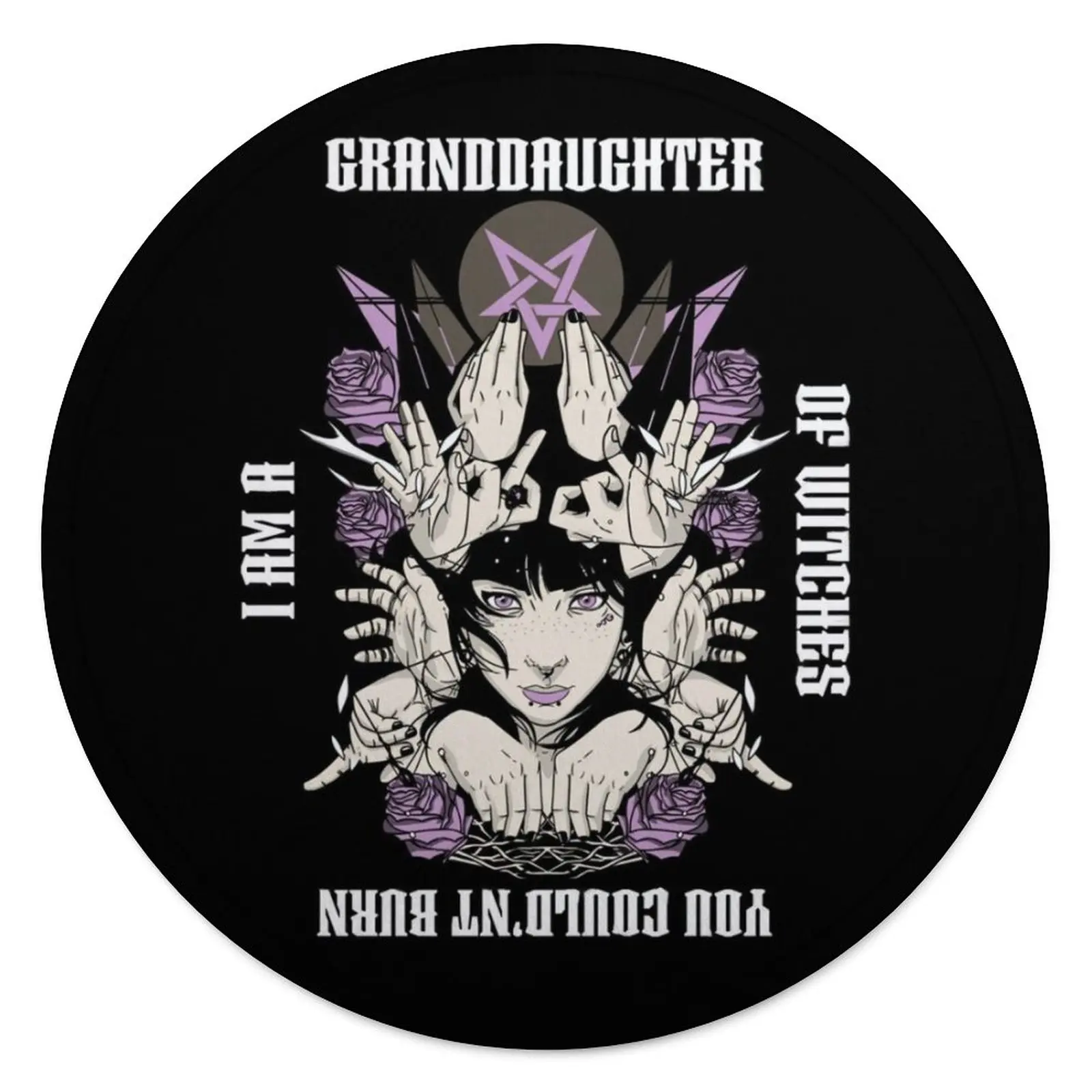 Granddaughters Of Witches Hands Blanket Meaning Super Soft Cheap Round Bedspread Aesthetic Fleece Camping Blanket
Granddaughters Of Witches Hands Blanket Meaning Super Soft Cheap Round Bedspread Aesthetic Fleece Camping Blanket