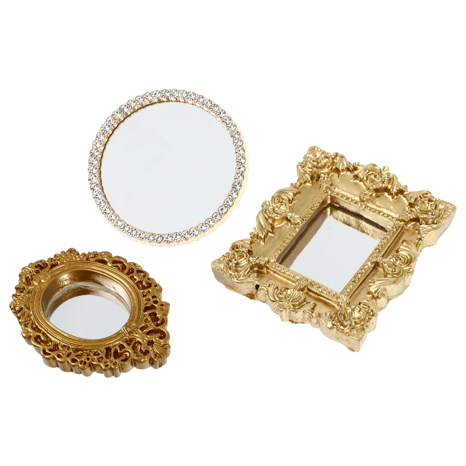 3 Pcs Mini Classic Mirror Miniature Vintage Kids Toys Classical Gardening Adornments Retro Prop Resin Child Decor Home
3 Pcs Mini Classic Mirror Miniature Vintage Kids Toys Classical Gardening Adornments Retro Prop Resin Child Decor Home