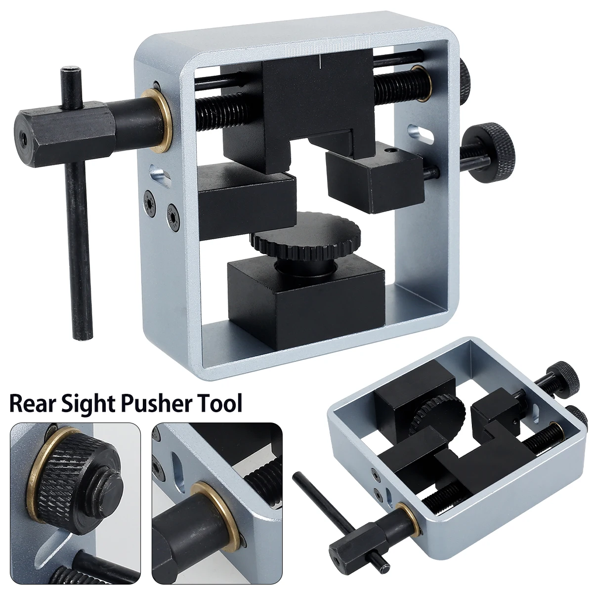 Sight Pusher Tool Portable Rear Sight Pusher Sturdy Aiming Propulsion Tool Adjustable Engineering Tool Professional Easily
Sight Pusher Tool Portable Rear Sight Pusher Sturdy Aiming Propulsion Tool Adjustable Engineering Tool Professional Easily