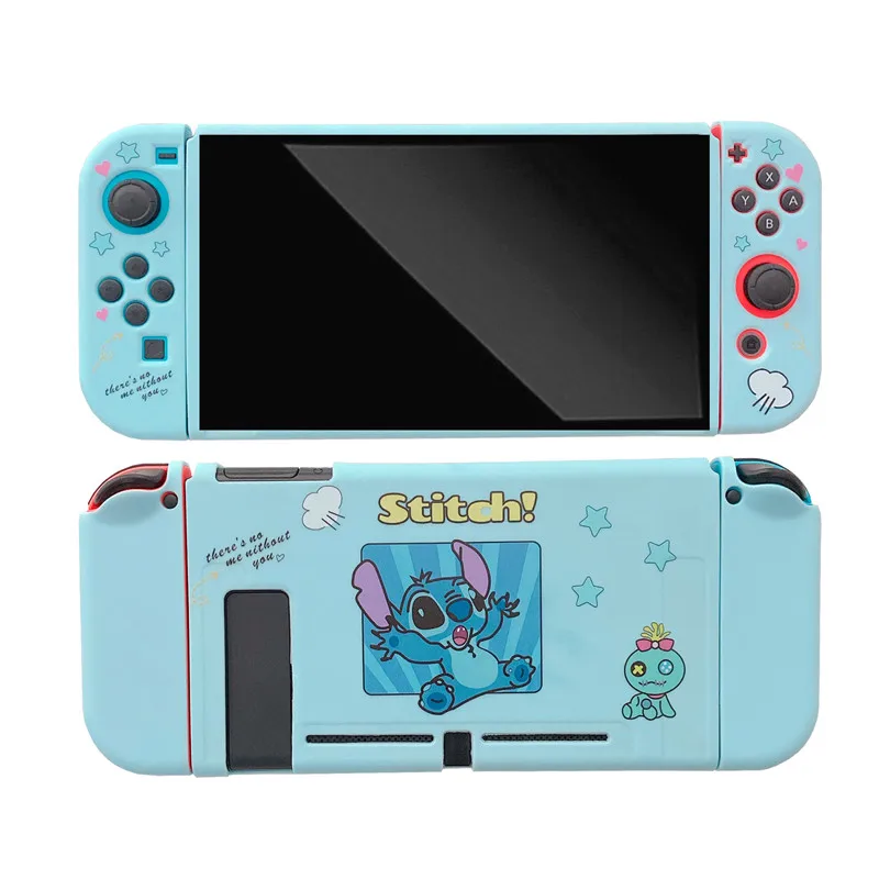 Disney Stitch Soft TPU Skin Protective Case for Nintendo Switch NS Joy-Con Controller Protection Back Housing Shell Cover
Disney Stitch Soft TPU Skin Protective Case for Nintendo Switch NS Joy-Con Controller Protection Back Housing Shell Cover