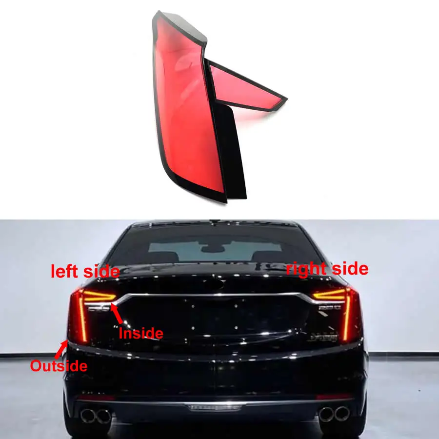 For Cadillac CT6 2019 2020 Rear Taillight Shell Tail Lamp Cover Turn Signal Stop Light Mask Auto Replacement Parts
For Cadillac CT6 2019 2020 Rear Taillight Shell Tail Lamp Cover Turn Signal Stop Light Mask Auto Replacement Parts