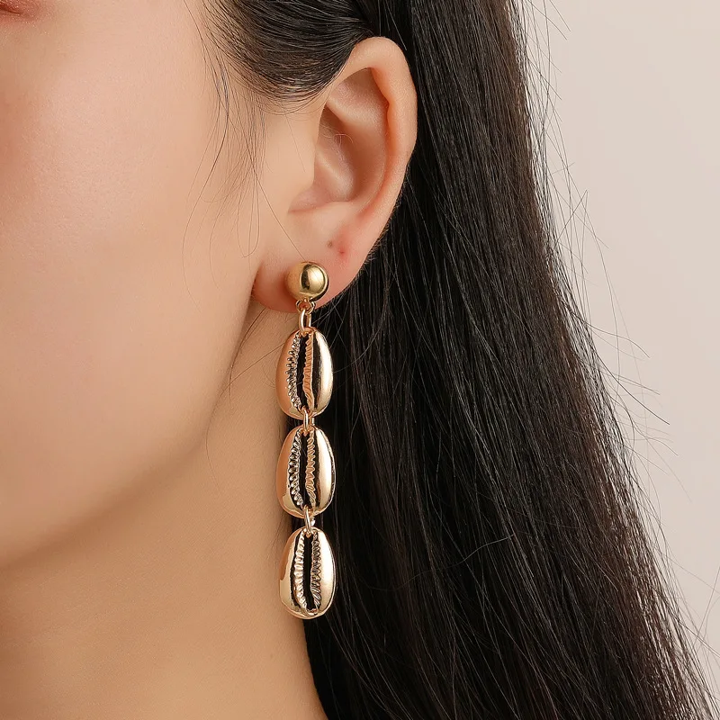 2022 New Shell Dangle Earrings for Women Ethnic Beach Long Tassels Ear Studs Trendy Teens Metal Jewelry Accessories Gift
2022 New Shell Dangle Earrings for Women Ethnic Beach Long Tassels Ear Studs Trendy Teens Metal Jewelry Accessories Gift