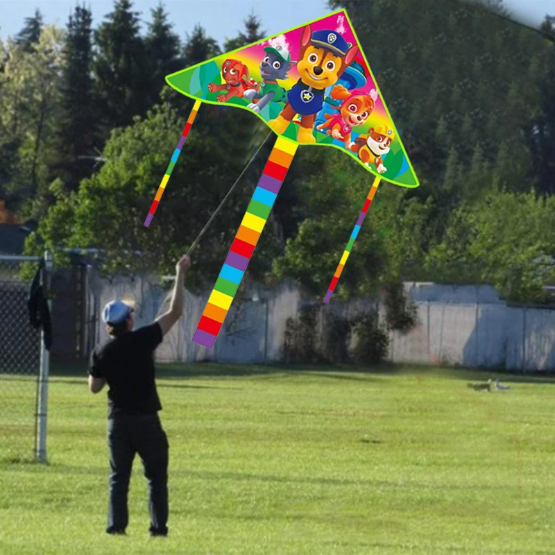 Paw Patrol Dog Kite Kit with Wheel Line 100m Line Cartoon Large Delta Kite Tail Outdoor Toy Kites for Kids Adult Sport Toy Gifts
Paw Patrol Dog Kite Kit with Wheel Line 100m Line Cartoon Large Delta Kite Tail Outdoor Toy Kites for Kids Adult Sport Toy Gifts