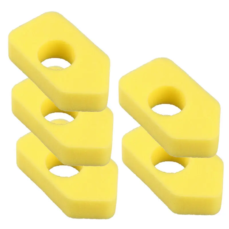 5pcs Air Filter Yellow Foam Air Intake Filter Foam Filter Cleaning Joint Mower Engine Filter Parts Garden Power Equipment Parts
5pcs Air Filter Yellow Foam Air Intake Filter Foam Filter Cleaning Joint Mower Engine Filter Parts Garden Power Equipment Parts