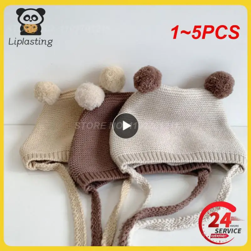 1~5PCS Winter Spring Crochet Baby Hat Soft Pompom Infant Boys Beanie Solid Color Kids Knitted Warm Ear Protection
1~5PCS Winter Spring Crochet Baby Hat Soft Pompom Infant Boys Beanie Solid Color Kids Knitted Warm Ear Protection