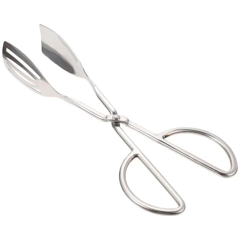 1pc Sturdy Stainless Steel Durable Steak Clip Food Tong for Hotel Kitchen Restaurant
1pc Sturdy Stainless Steel Durable Steak Clip Food Tong for Hotel Kitchen Restaurant