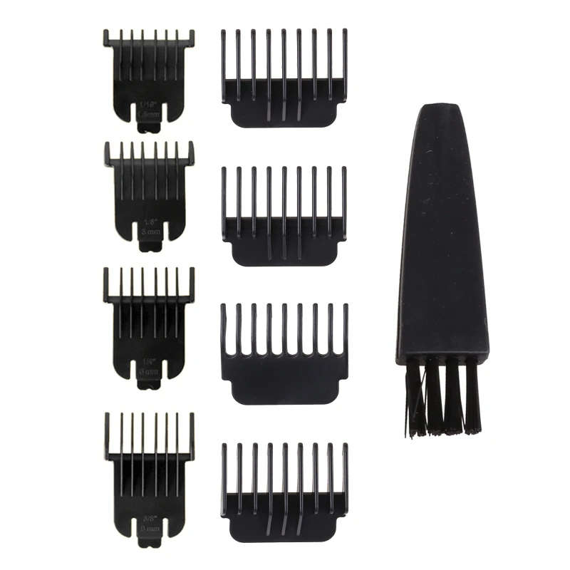 5Pcs Hair Clipper Guard Combs Professional Hair/Beard Trimmer Guide Comb Hair Clipper Cutting Guides With Cleaning Brush
5Pcs Hair Clipper Guard Combs Professional Hair/Beard Trimmer Guide Comb Hair Clipper Cutting Guides With Cleaning Brush
