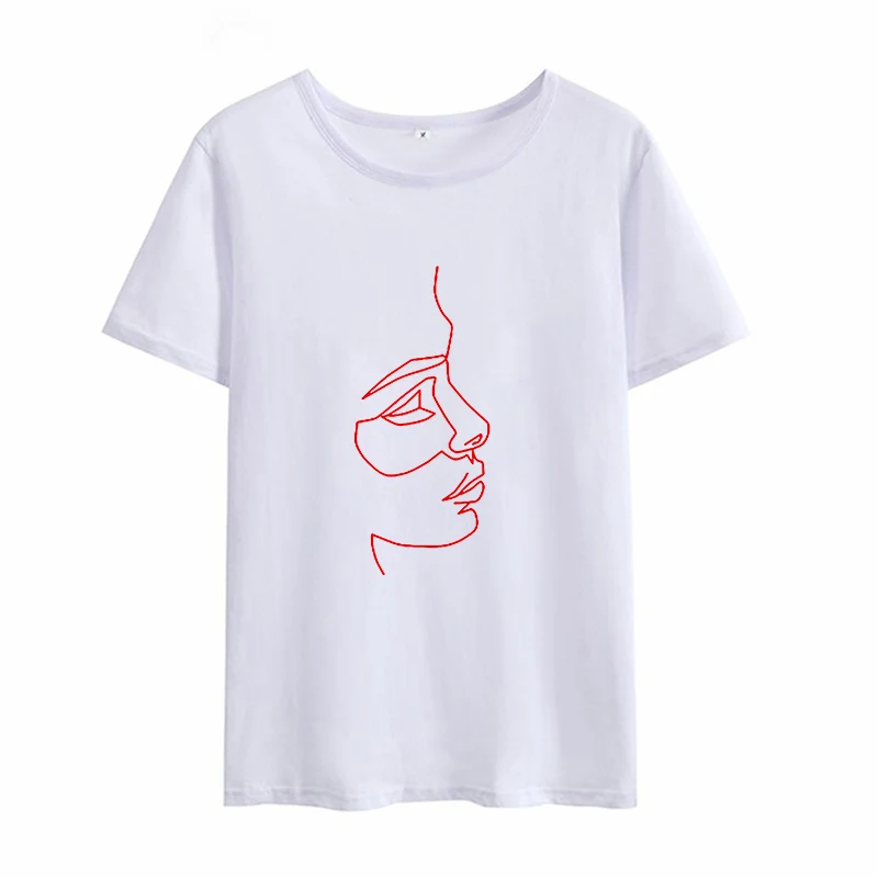 2021 New Hot Summer T shirt O-neck Short Sleeve Tshirt Simple Women's T-shirt Stick figure People avatars Printed tshirt ladies
2021 New Hot Summer T shirt O-neck Short Sleeve Tshirt Simple Women's T-shirt Stick figure People avatars Printed tshirt ladies