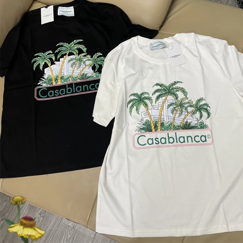 Real Vedio Casablanca T Shirt 2XL 3XL T-shirt Men Women Palm Tree Summer Top Tees
Real Vedio Casablanca T Shirt 2XL 3XL T-shirt Men Women Palm Tree Summer Top Tees