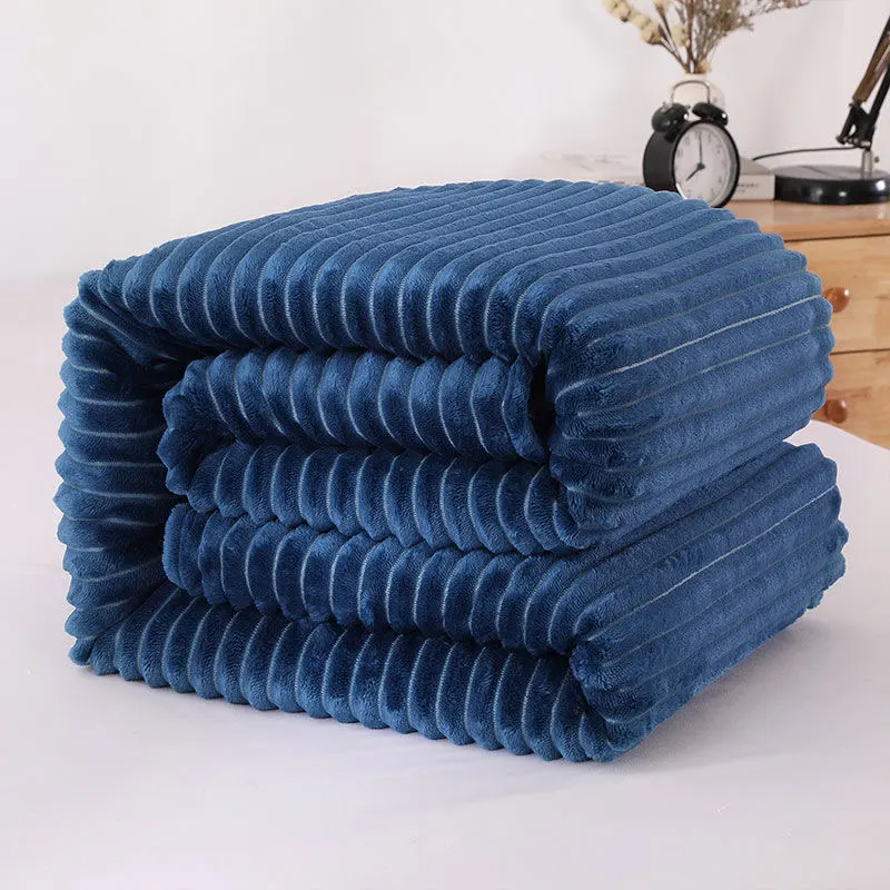 Flannel Fleece Soft Adult Bed Cover Winter Warm Stitch Fluffy Bed Linen Bedspread for Sofa Bedroom Solid Striped Throw Blanket
Flannel Fleece Soft Adult Bed Cover Winter Warm Stitch Fluffy Bed Linen Bedspread for Sofa Bedroom Solid Striped Throw Blanket