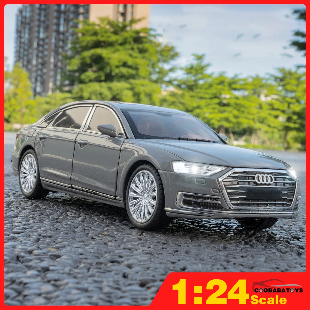 Scale 1/24 A8 Quality Metal Diecast Alloy Toy Car Model for Boys Children Kids Toys Vehicles Hobbies Collection Pull Back
Scale 1/24 A8 Quality Metal Diecast Alloy Toy Car Model for Boys Children Kids Toys Vehicles Hobbies Collection Pull Back