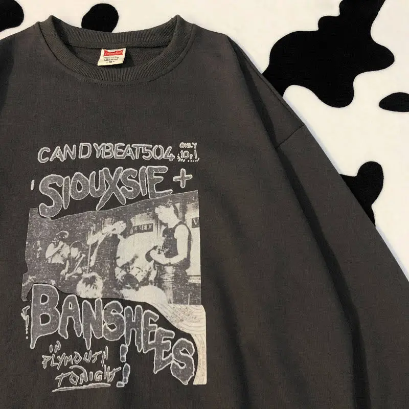 HOUZHOU Vintage Streetwear Women Sweatshirt Oversized Harajuku Grunge Fashion Hoodie Female Hippie Gothic Pullovers Aesthetic 
HOUZHOU Vintage Streetwear Women Sweatshirt Oversized Harajuku Grunge Fashion Hoodie Female Hippie Gothic Pullovers Aesthetic