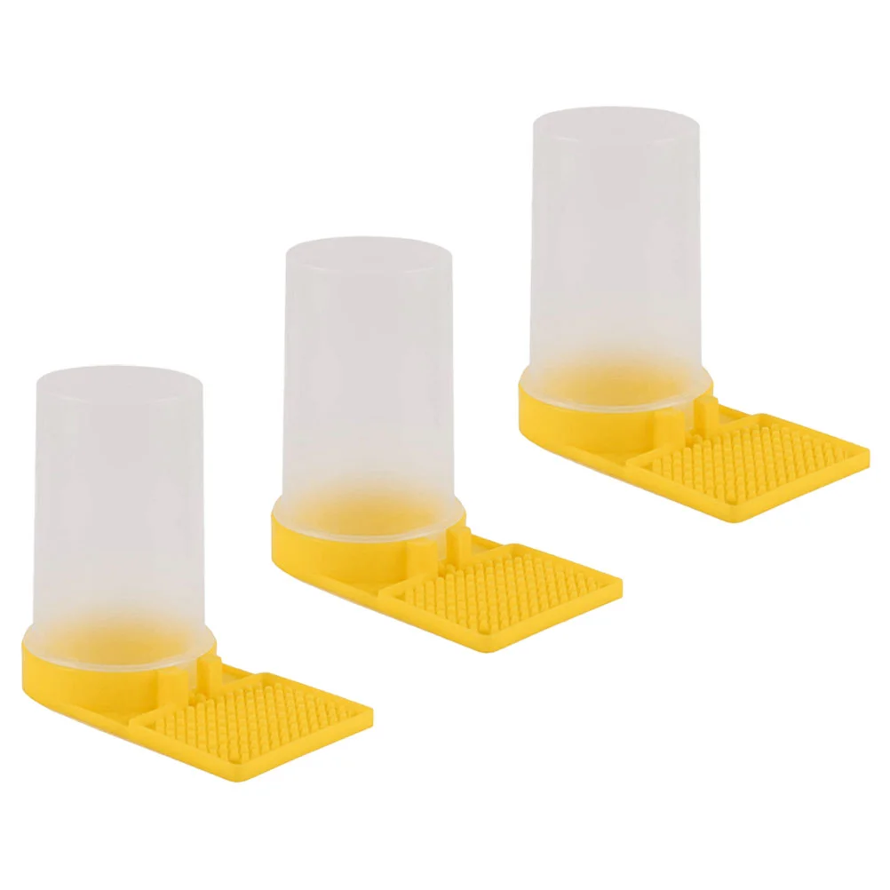 3 Pcs Beehive Entrfance Water Cup Drinking Fountain Feeder Plastic Station Cups Bees Garden Waterer
3 Pcs Beehive Entrfance Water Cup Drinking Fountain Feeder Plastic Station Cups Bees Garden Waterer