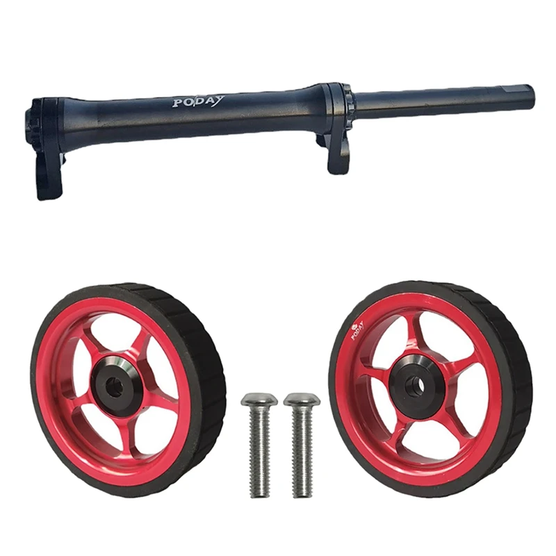 Hot AD-PODAY Folding Bike Easy Wheel Extension Bar With Easy Wheel For Brompton Bearing Widening Thickening Bicycle Rear
Hot AD-PODAY Folding Bike Easy Wheel Extension Bar With Easy Wheel For Brompton Bearing Widening Thickening Bicycle Rear