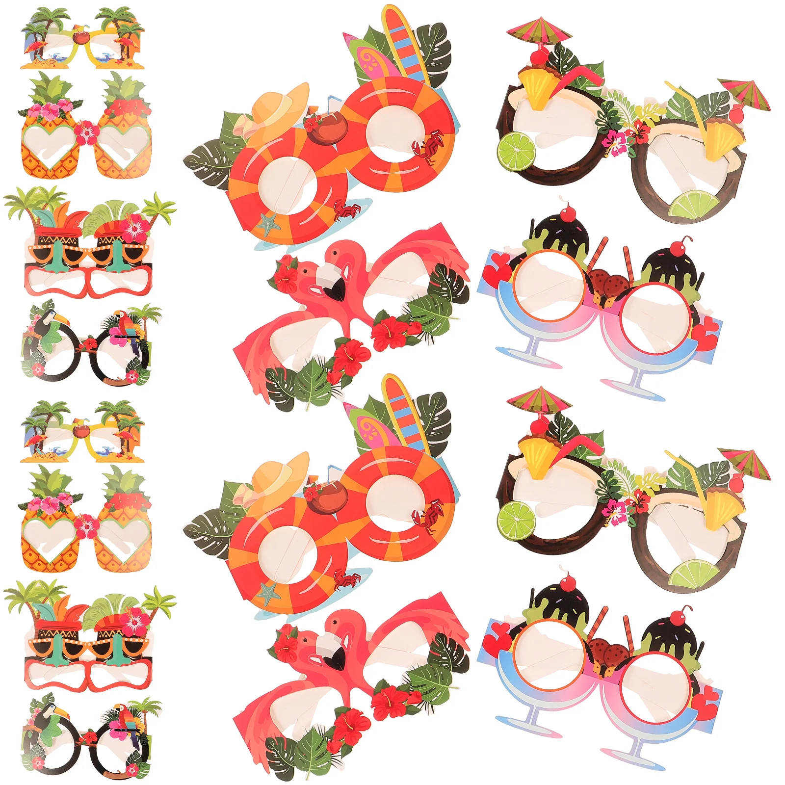 24 Pcs Hawaiian Paper Glasses Party Sunglasses Practical Shot Supplies Decorative Decorations Themed Eyeglasses Aldult Portable
24 Pcs Hawaiian Paper Glasses Party Sunglasses Practical Shot Supplies Decorative Decorations Themed Eyeglasses Aldult Portable