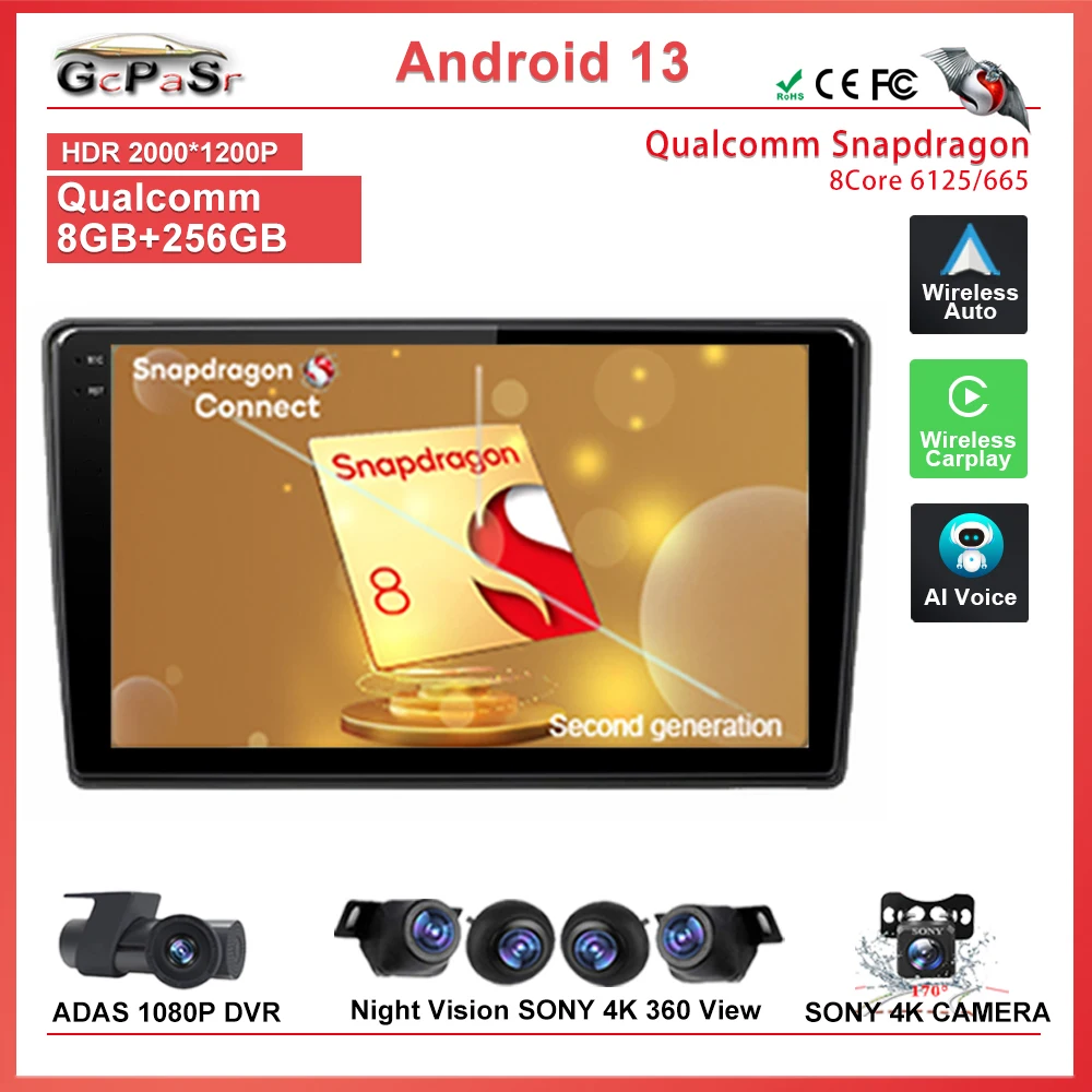 Мультимедийный автомобильный плеер Qualcomm Snapdragon, Android 13, для Hyundai Elantra 2003 2004 2005 2006, DVD, Авторадио, навигация, GPS-навигация
Мультимедийный автомобильный плеер Qualcomm Snapdragon, Android 13, для Hyundai Elantra 2003 2004 2005 2006, DVD, Авторадио, навигация, GPS-навигация