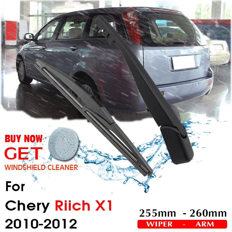 Car Wiper Blade Rear Back Window Windscreen Windshield Wipers For Chery Riich X1 Hatchback 255mm 2010-2012 Auto Accessories
Car Wiper Blade Rear Back Window Windscreen Windshield Wipers For Chery Riich X1 Hatchback 255mm 2010-2012 Auto Accessories