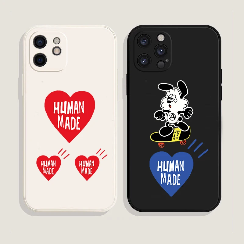 Japan Brand NIGO HUMAN MADE Love Heart Rabbit Phone Case for iPhone7 8Plus 13 Mini 12 11Pro XS Max Xr 14 Pro Fashion Bunny Cover
Japan Brand NIGO HUMAN MADE Love Heart Rabbit Phone Case for iPhone7 8Plus 13 Mini 12 11Pro XS Max Xr 14 Pro Fashion Bunny Cover