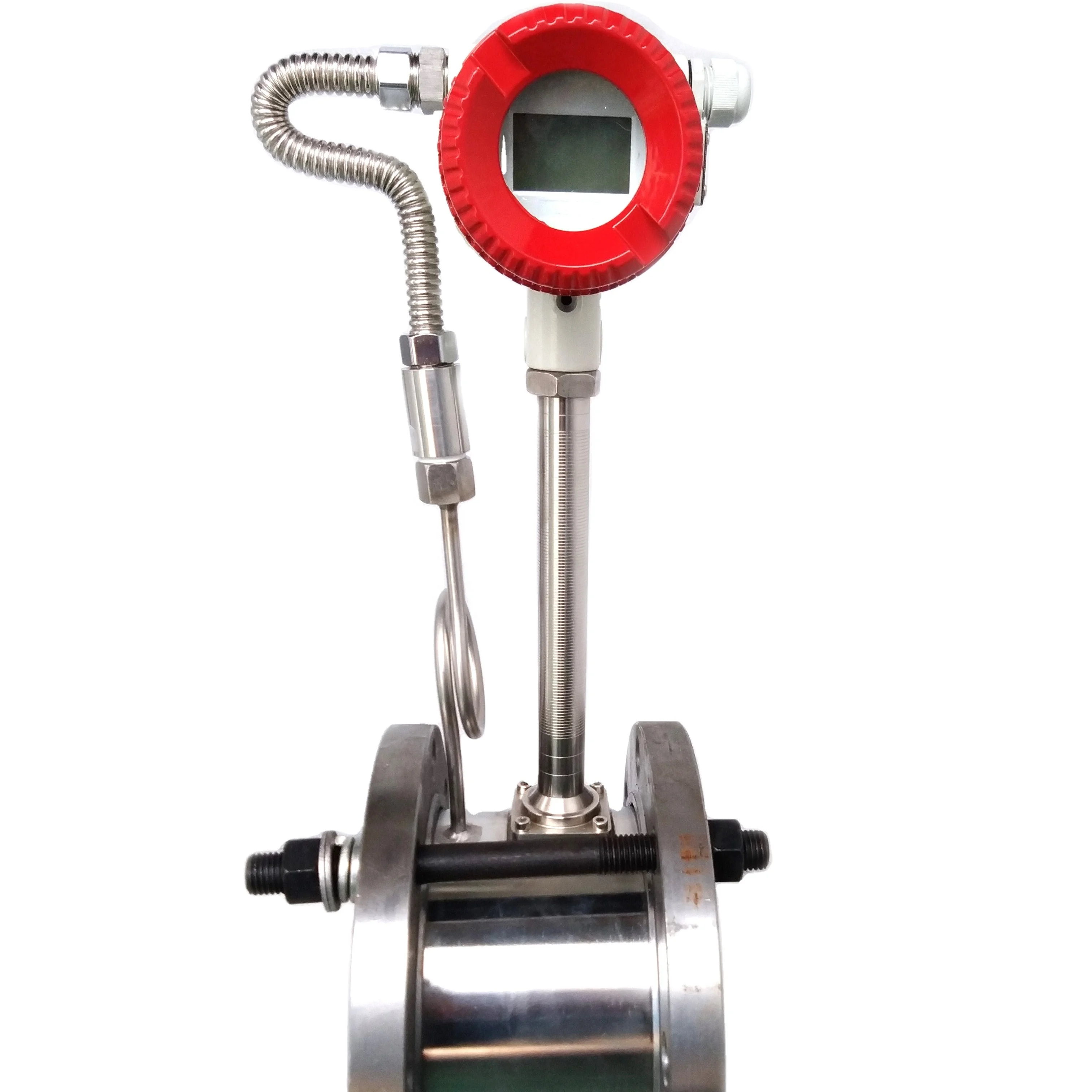 Factory Hot Selling SS304 24V 4-20mA Flange Clamp Vortex Flow Meter Vortex Flowmeter Steam Flow Meter
Factory Hot Selling SS304 24V 4-20mA Flange Clamp Vortex Flow Meter Vortex Flowmeter Steam Flow Meter