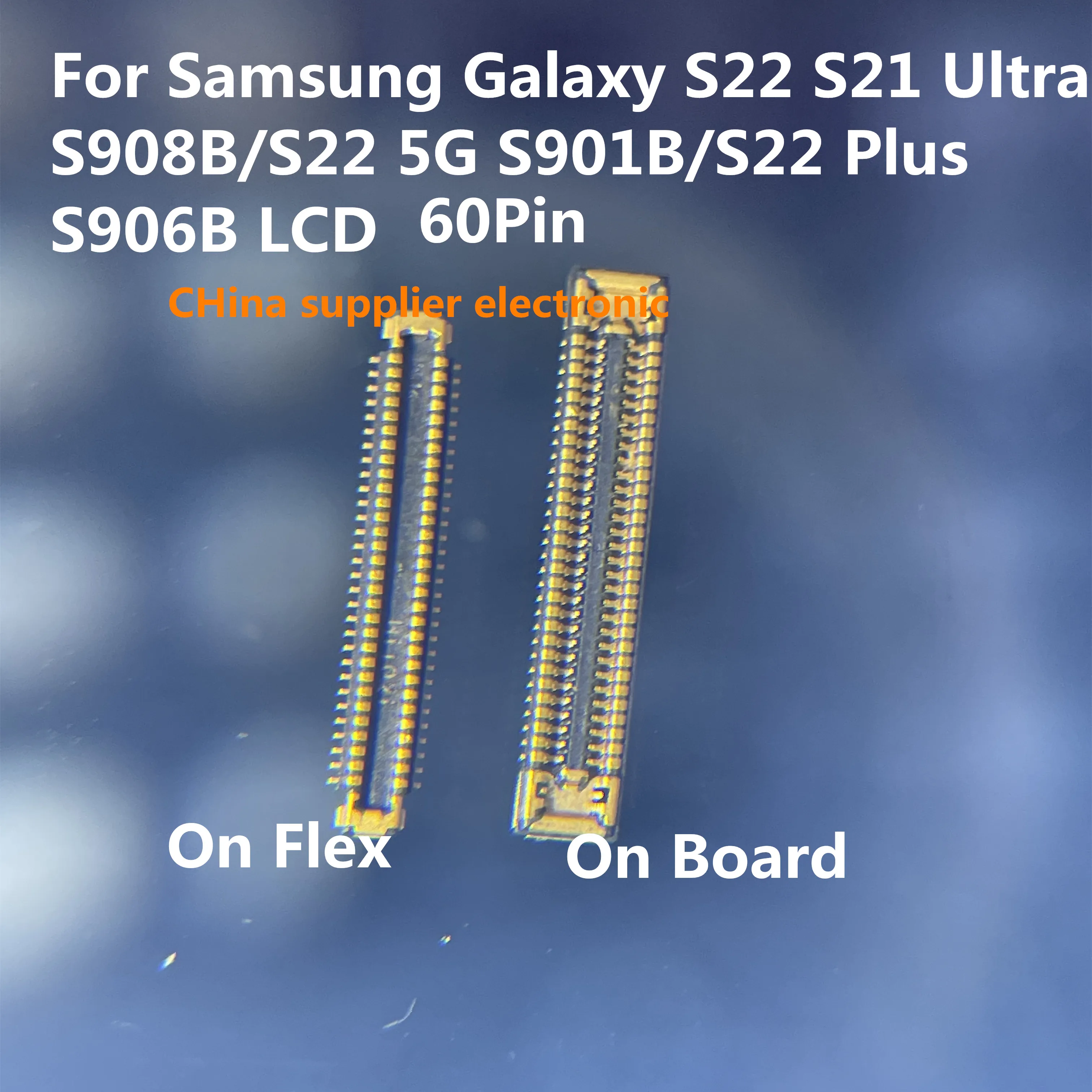 Зарядное устройство USB 60Pin с разъемом FPC для Samsung Galaxy S22, S21, Ultra, S908B/S22, 5G S901B/S22 Plus, S906B, ЖК-дисплей
Зарядное устройство USB 60Pin с разъемом FPC для Samsung Galaxy S22, S21, Ultra, S908B/S22, 5G S901B/S22 Plus, S906B, ЖК-дисплей