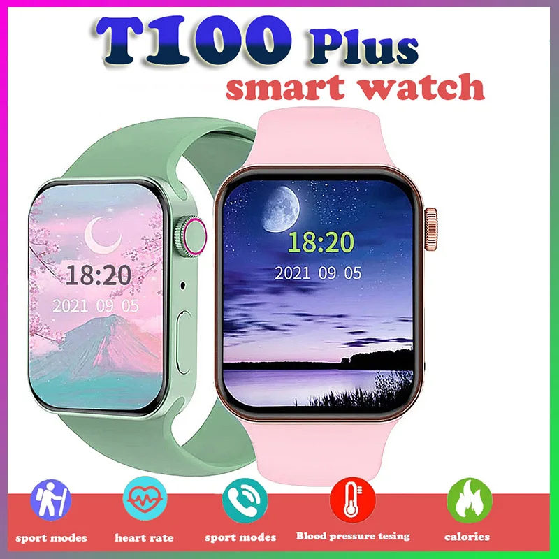 Новинка, умные часы T100 Plus для Bluetooth, мужские и мужские модные спортивные часы PK X7 T900 T500 T800 W26 X8
Новинка, умные часы T100 Plus для Bluetooth, мужские и мужские модные спортивные часы PK X7 T900 T500 T800 W26 X8