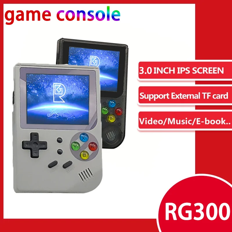 Rg300 retro children portable mini console, 1200 sets, 1,3.0 inch, color LCD Genuine
Rg300 retro children portable mini console, 1200 sets, 1,3.0 inch, color LCD Genuine