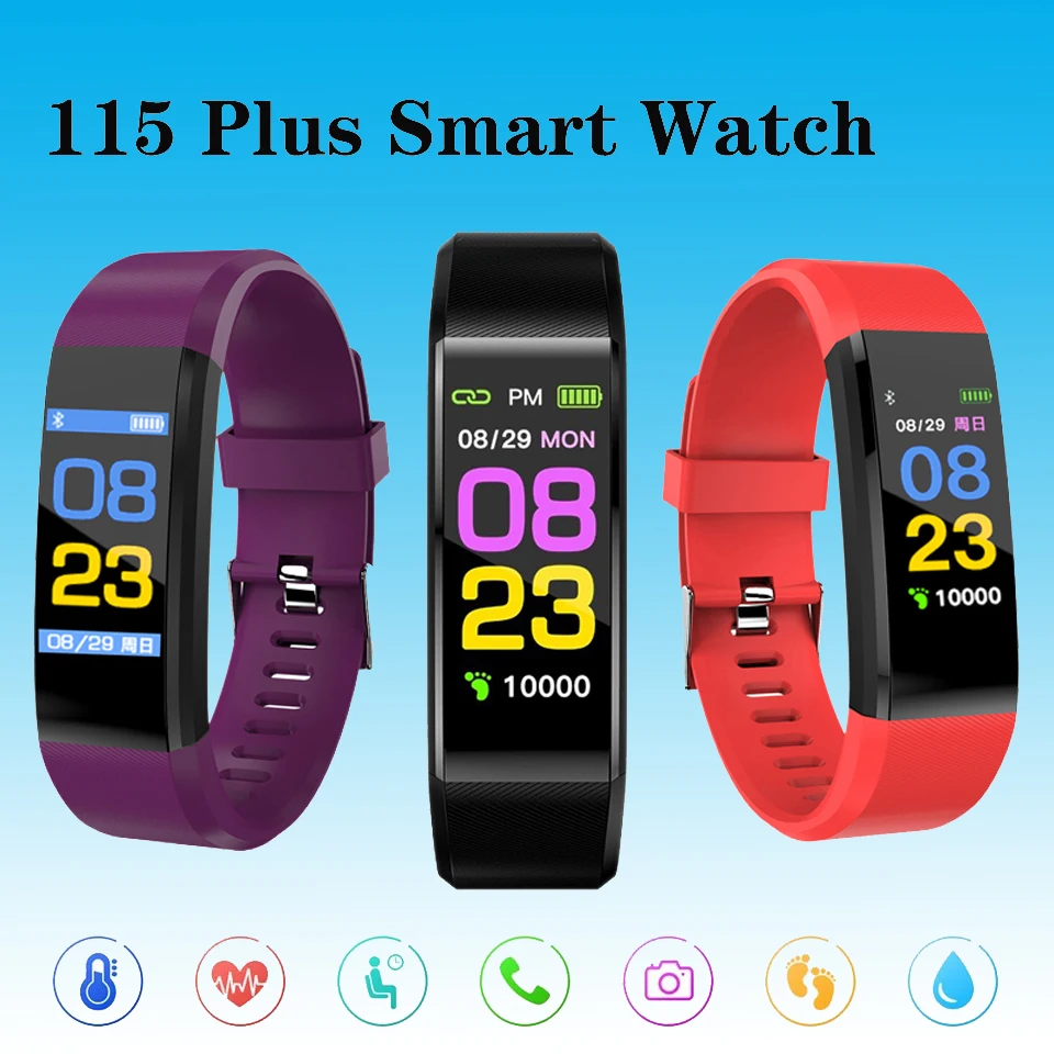 Men's Women's Sports Bracelet Smart Digital Wristband Heart Rate Monitor Pedometer Health Waterproof Multi-functional Smartwatch
Men's Women's Sports Bracelet Smart Digital Wristband Heart Rate Monitor Pedometer Health Waterproof Multi-functional Smartwatch