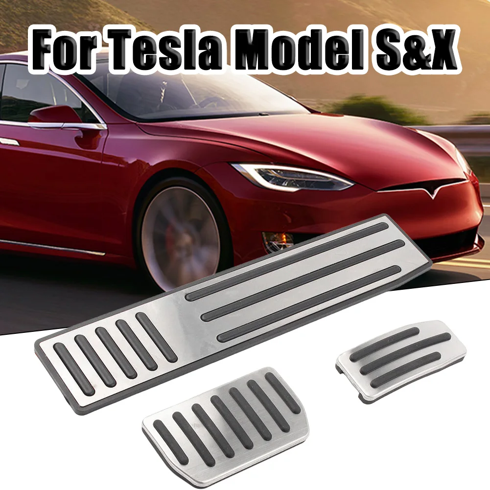For Tesla X 2016-2018 Pedals For The Brake 3pcs Non-slip Pad Accessories Non-slip Pad Pedal Kit Accelerator Brake Pedal
For Tesla X 2016-2018 Pedals For The Brake 3pcs Non-slip Pad Accessories Non-slip Pad Pedal Kit Accelerator Brake Pedal