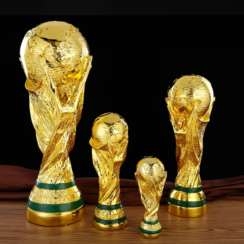 European Cup Football Trophy Crafts Golden Resin Ornaments World Football Championship Souvenirs Mascots Fans Gifts Home Decor
European Cup Football Trophy Crafts Golden Resin Ornaments World Football Championship Souvenirs Mascots Fans Gifts Home Decor