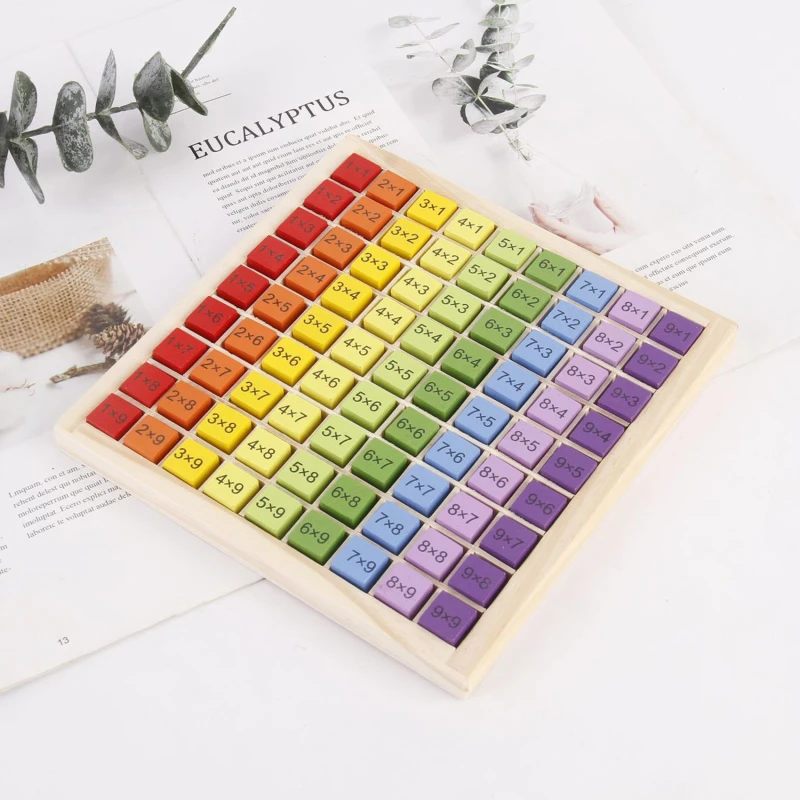 Montessori Educational Wooden Toys For Kids Children kids Toys 99 Multiplication Table Math Arithmetic Teaching Aids
Montessori Educational Wooden Toys For Kids Children kids Toys 99 Multiplication Table Math Arithmetic Teaching Aids