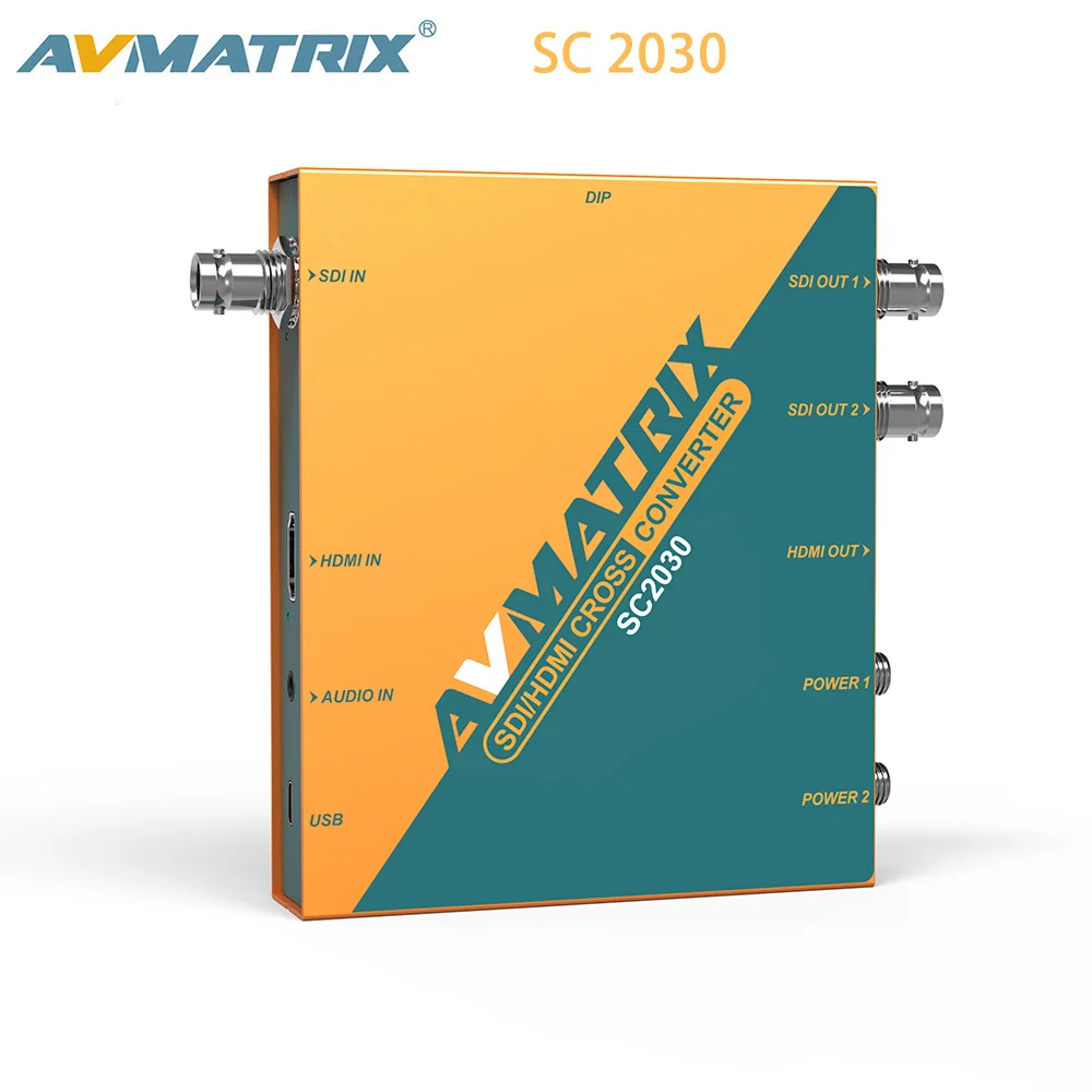 AVMATRIX SC2030 SDI to HDMI-compatible Signal Convert, 3G-SDI HDMI-compatible Updown Cross Converter
AVMATRIX SC2030 SDI to HDMI-compatible Signal Convert, 3G-SDI HDMI-compatible Updown Cross Converter